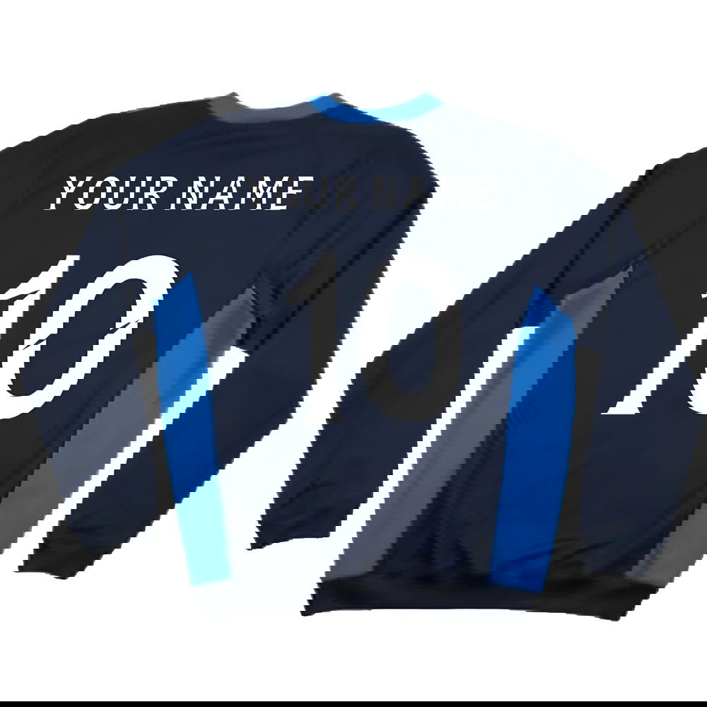 Rangers 2010-12 Long Sleeve Umbro Training Shirt (XL) (Your Name 10) (Excellent)