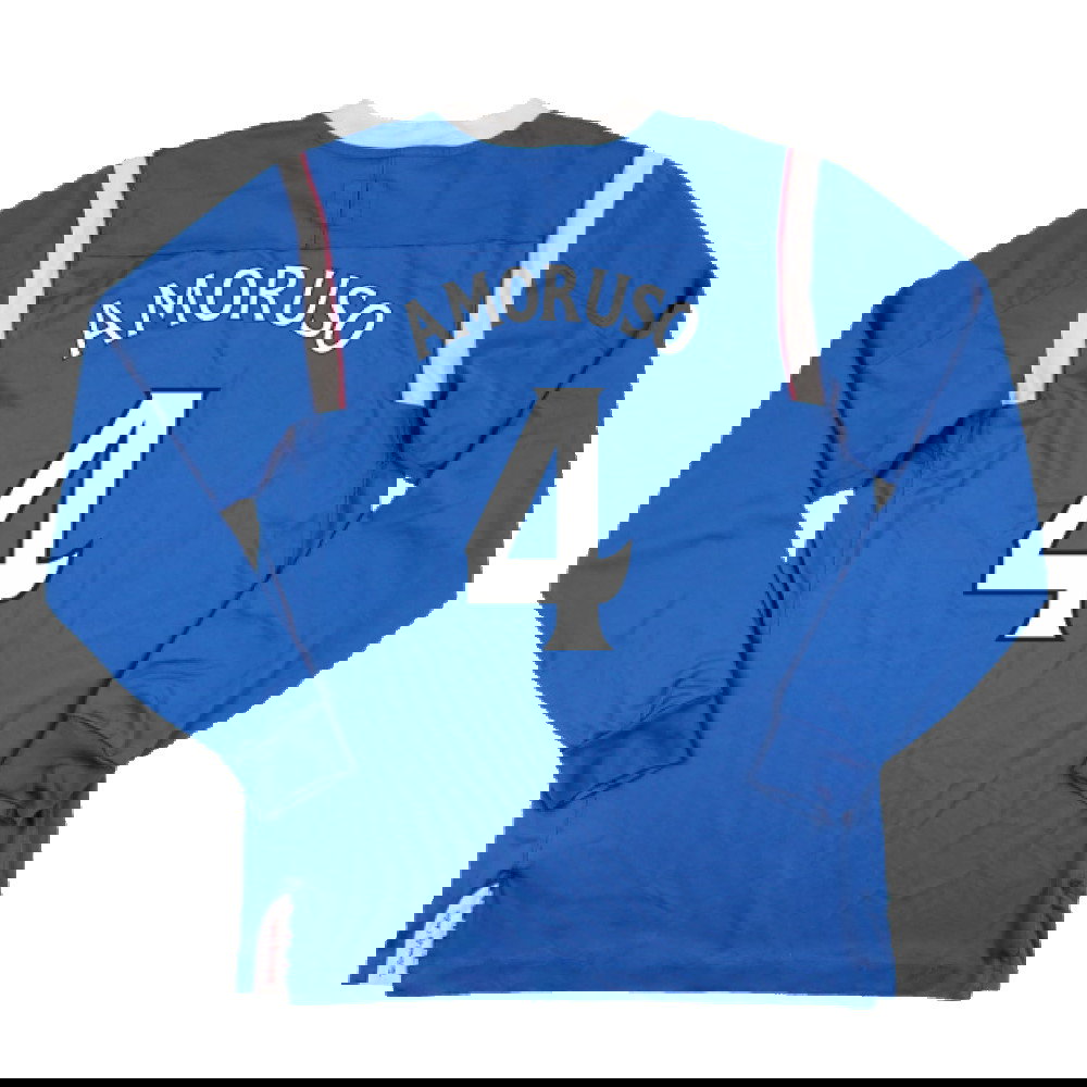 Rangers 2011-12 Home Long Sleeve Shirt (Sponsorless) (S) (Good) (Amoruso 4)