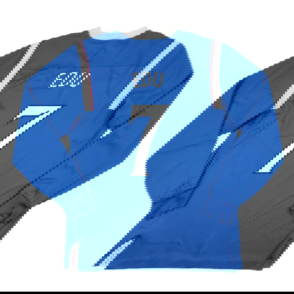 Rangers 2011-12 Home Long Sleeve Shirt (Sponsorless) (S) (Good) (Edu 7)