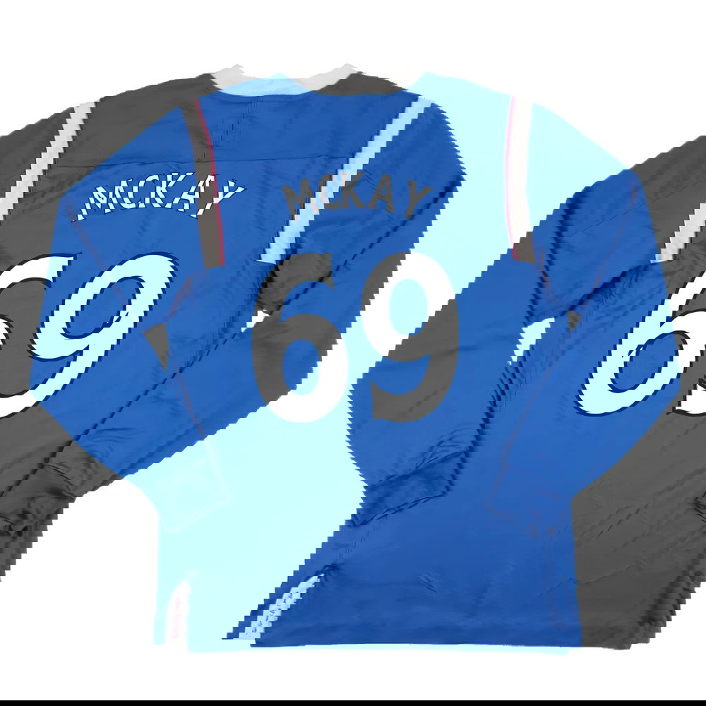 Rangers 2011-12 Home Long Sleeve Shirt (Sponsorless) (S) (Good) (McKay 69)