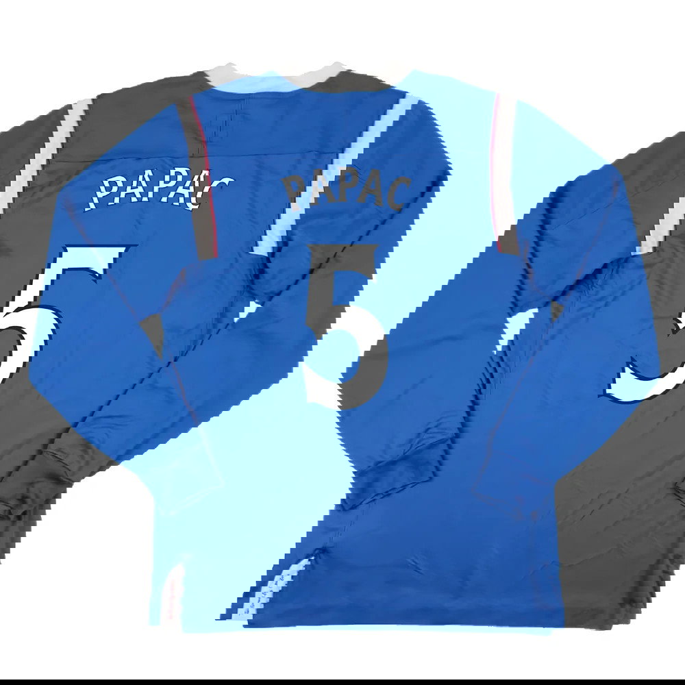 Rangers 2011-12 Home Long Sleeve Shirt (Sponsorless) (S) (Good) (Papac 5)