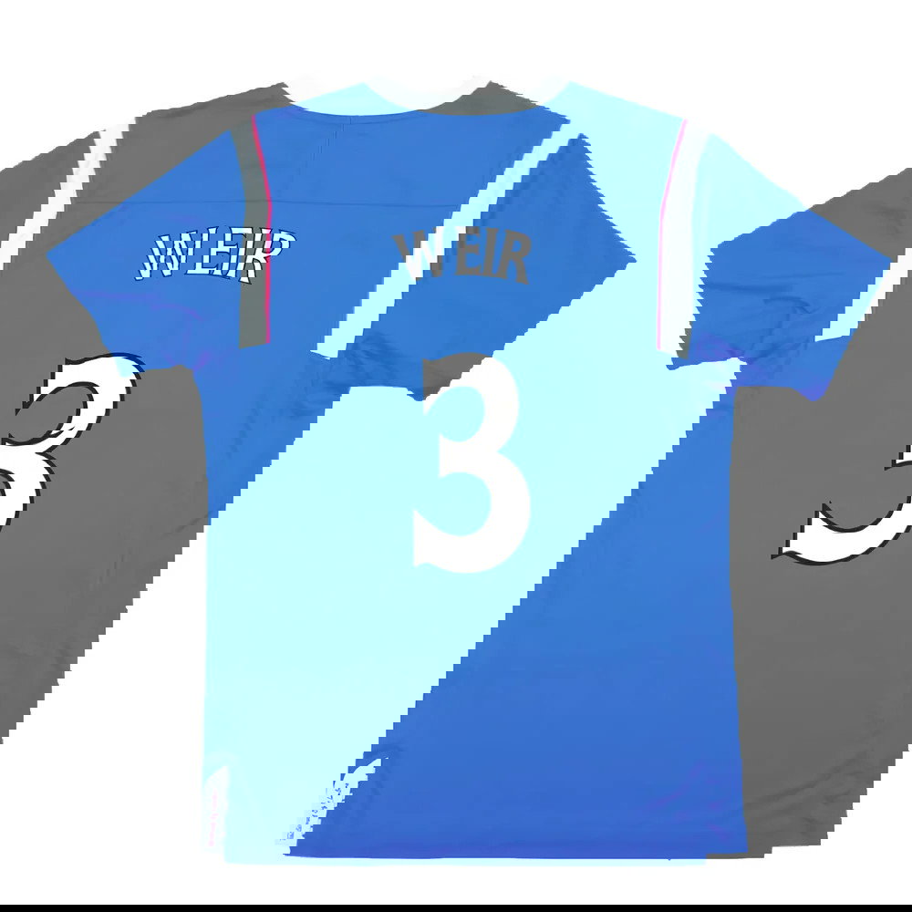 Rangers 2011-12 Home Shirt (M) (Excellent) (Weir 3)