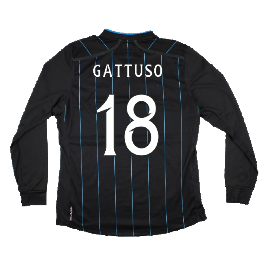 Rangers 2012-13 Long Sleeve Third Shirt (L) (Fair) (GATTUSO 18)