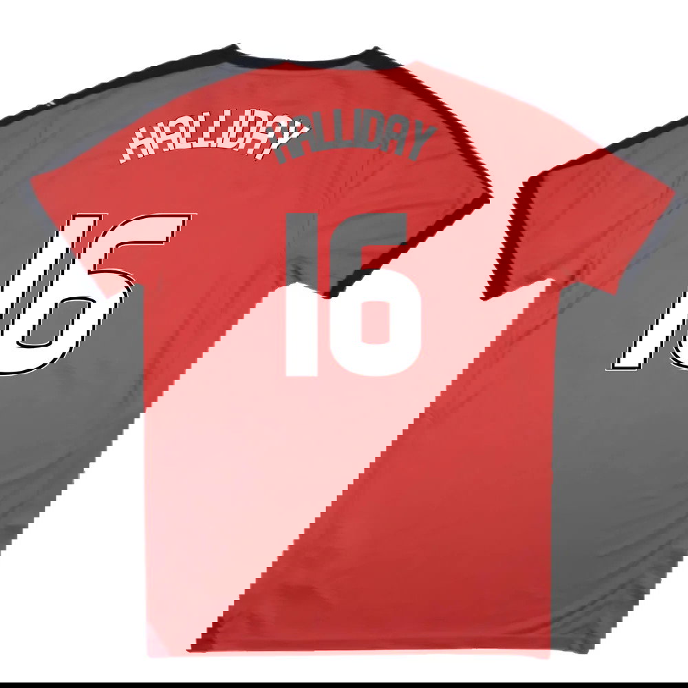 Rangers 2015-16 Away Shirt (S) (Mint) (Halliday 16)