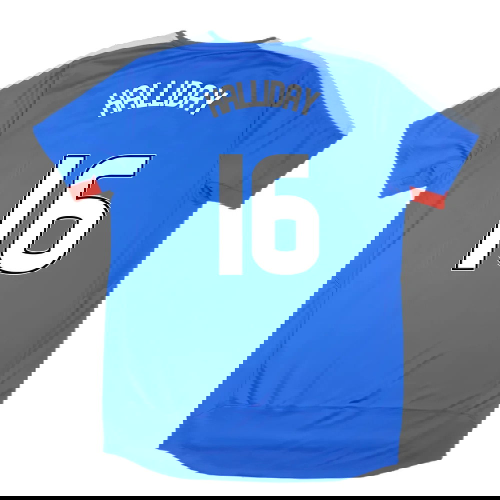 Rangers 2015-16 Home Shirt (S) (Excellent) (Halliday 16)