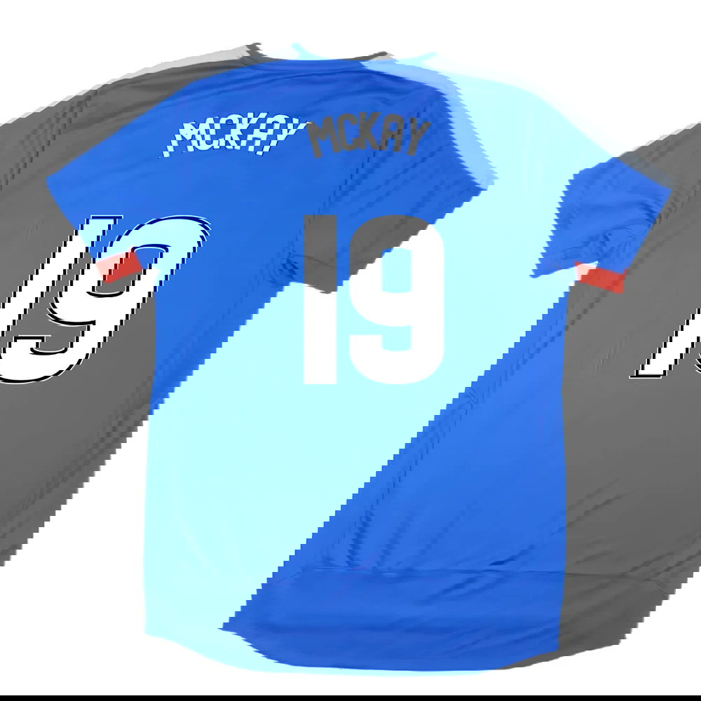 Rangers 2015-16 Home Shirt (S) (Excellent) (McKay 19)