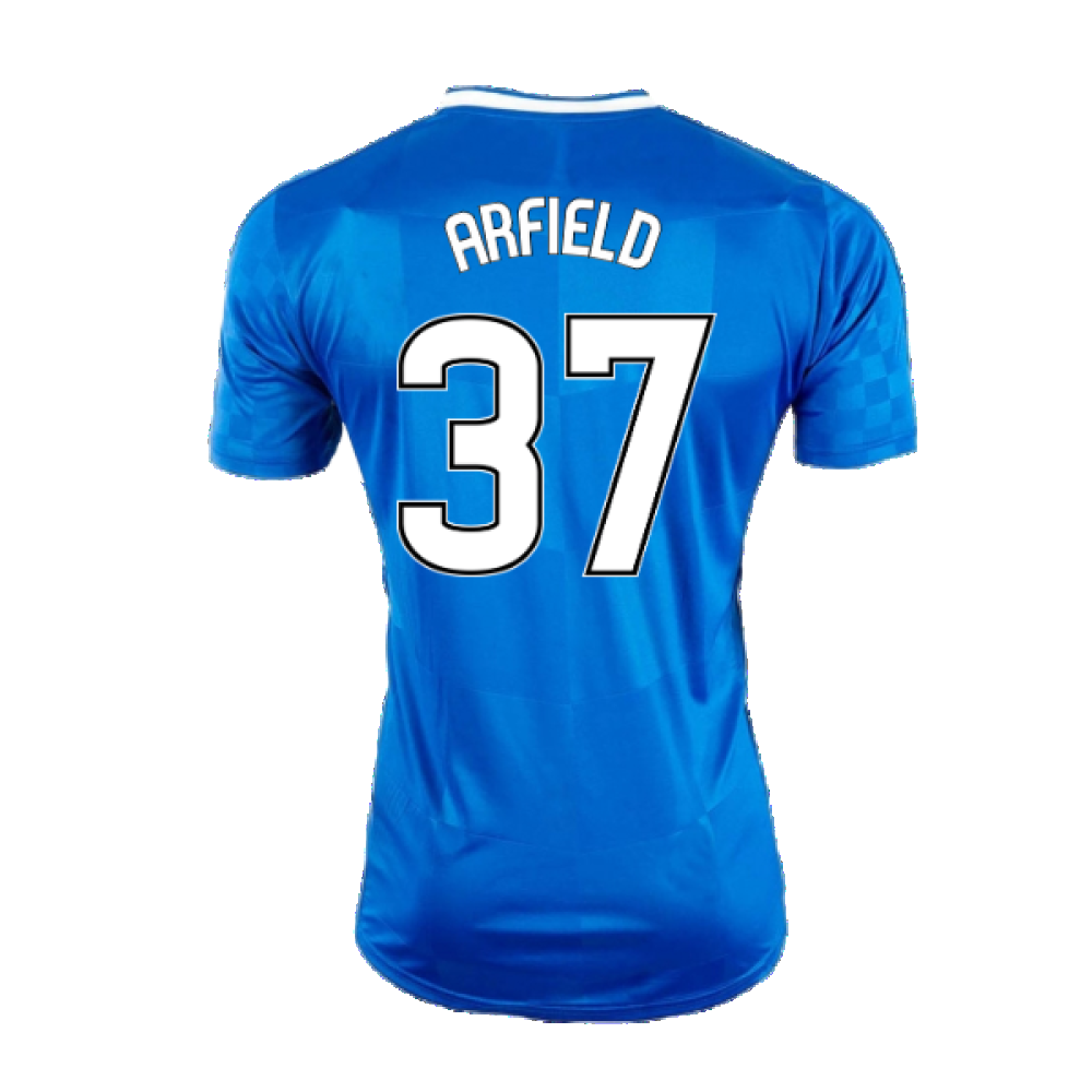 Rangers 2016-17 Home Shirt ((Excellent) XL) (Arfield 37)