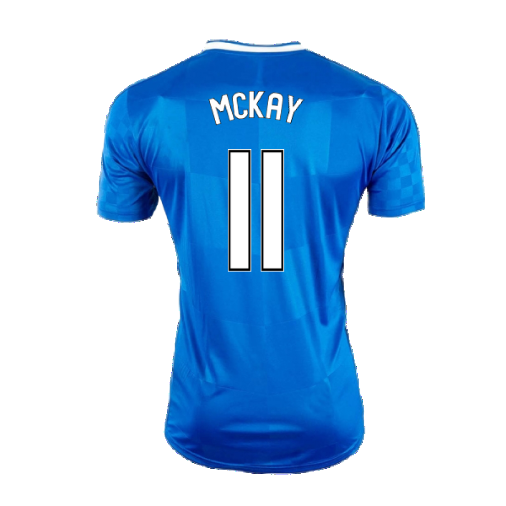 Rangers 2016-17 Home Shirt ((Excellent) XL) (McKay 11)