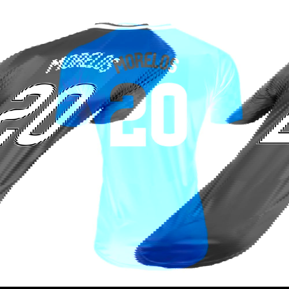 Rangers 2016-17 Home Shirt ((Excellent) XL) (Morelos 20)