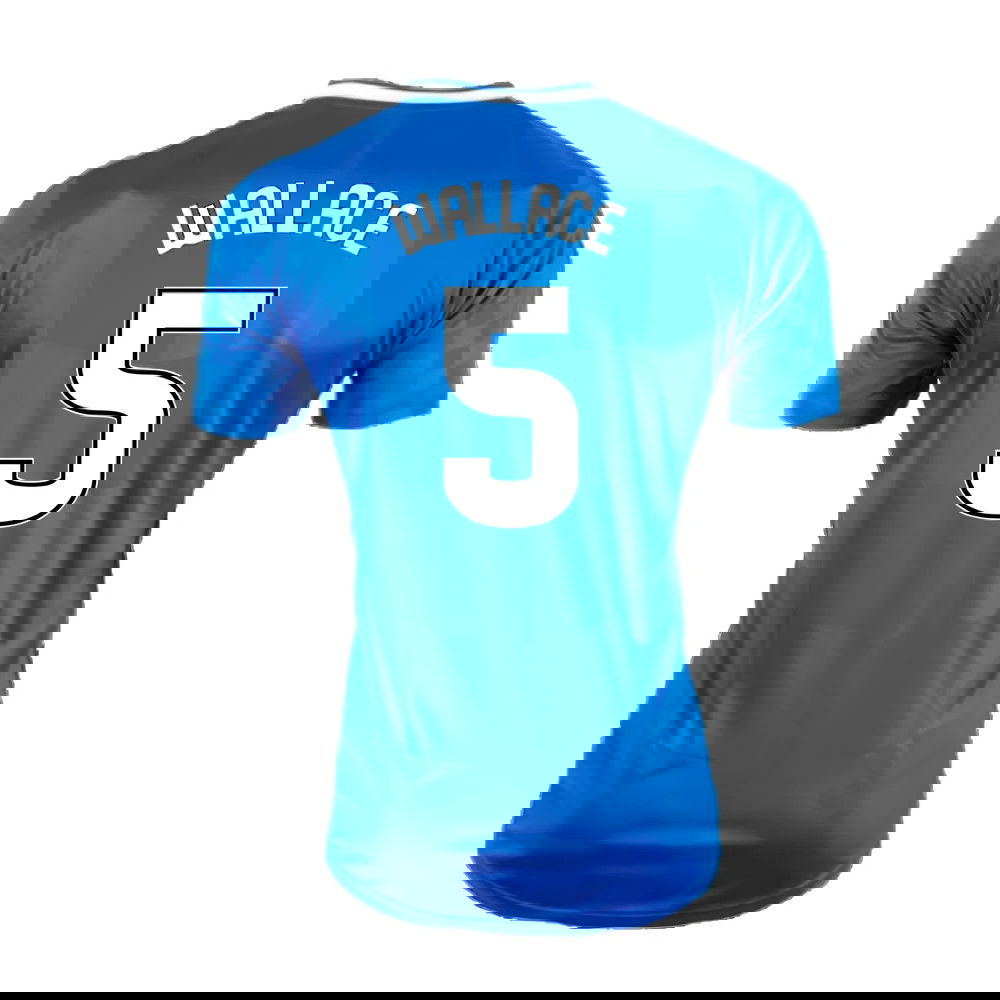 Rangers 2016-17 Home Shirt ((Excellent) XL) (Wallace 5)