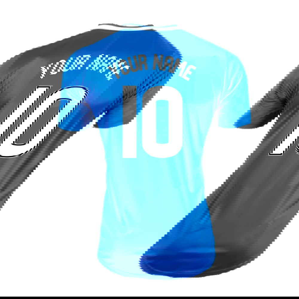 Rangers 2016-17 Home Shirt ((Excellent) XL) (Your Name)