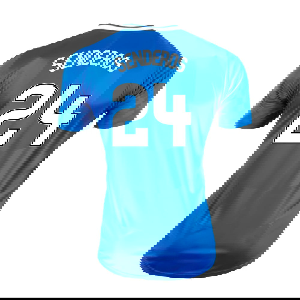 Rangers 2016-18 Home Shirt (XL) (Excellent) (Senderos 24)