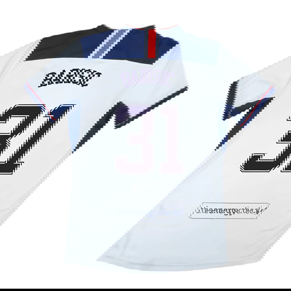 Rangers 2020-21 Away Shirt (4XL) (Excellent) (BARISIC 31)