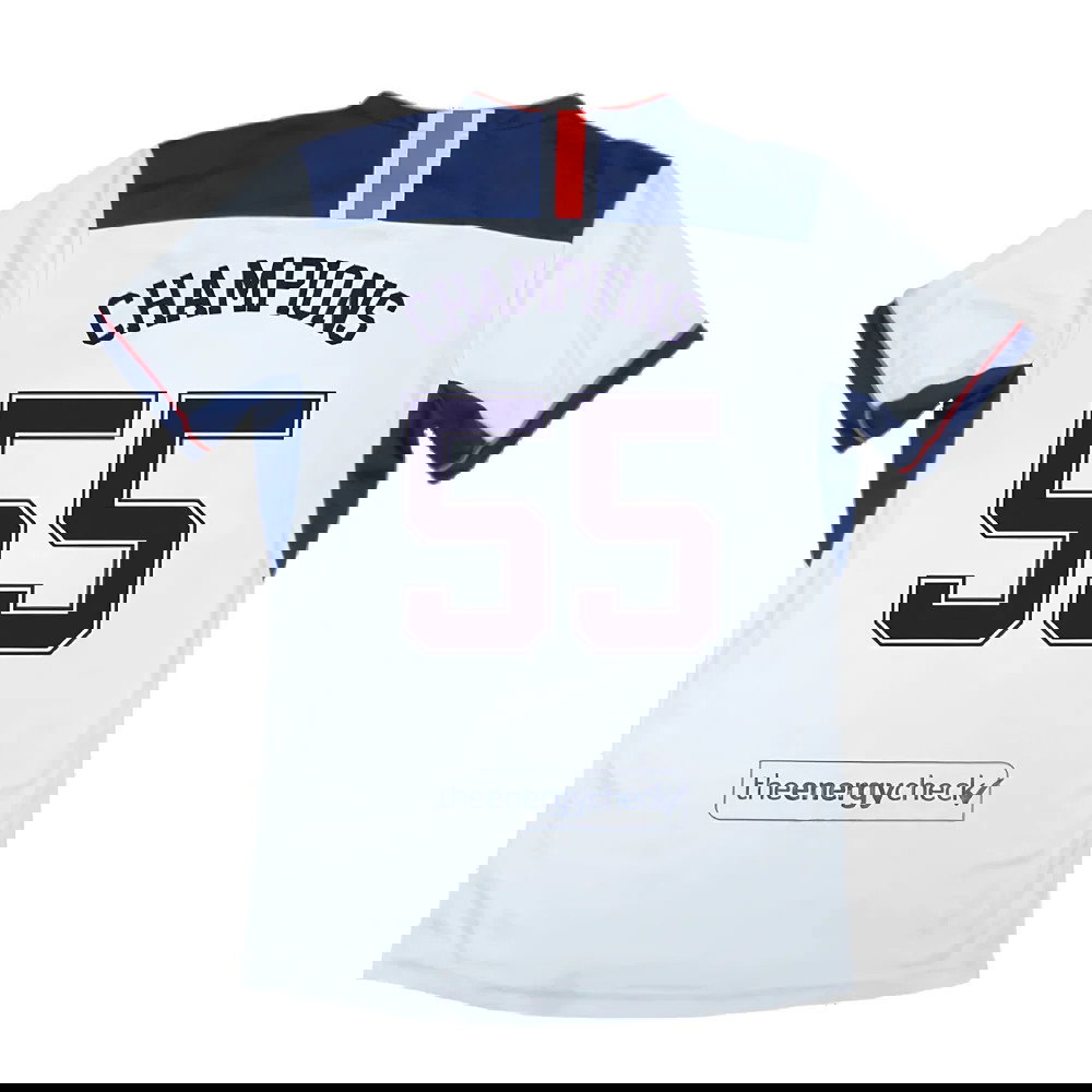 Rangers 2020-21 Away Shirt (4XL) (Excellent) (Champions 55)