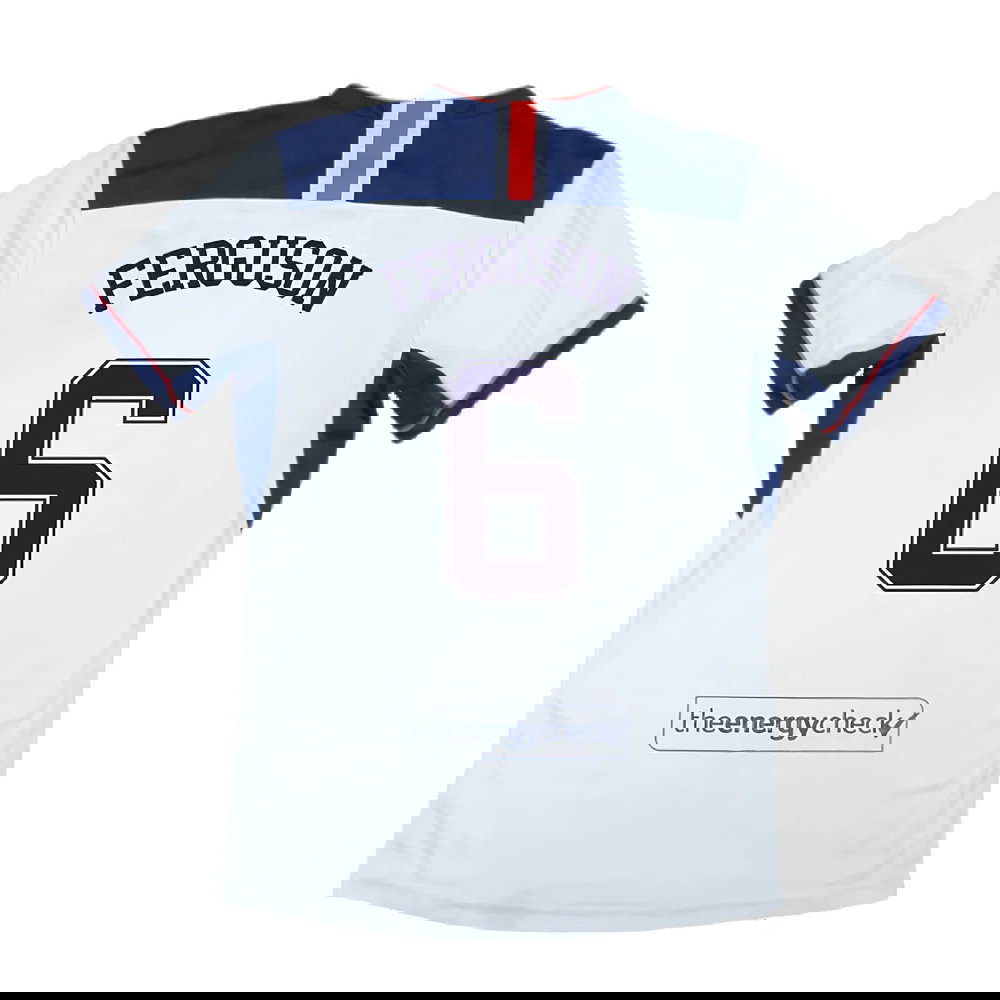 Rangers 2020-21 Away Shirt (4XL) (Excellent) (FERGUSON 6)