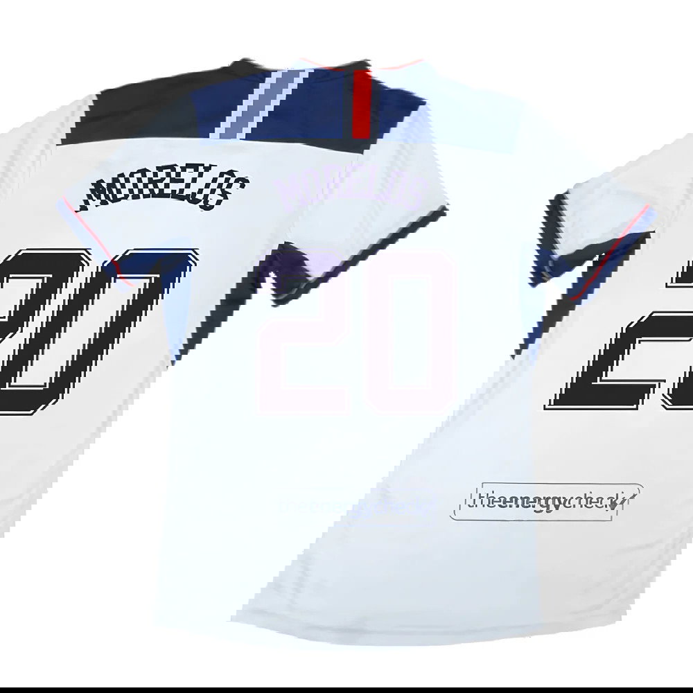 Rangers 2020-21 Away Shirt (4XL) (Excellent) (MORELOS 20)