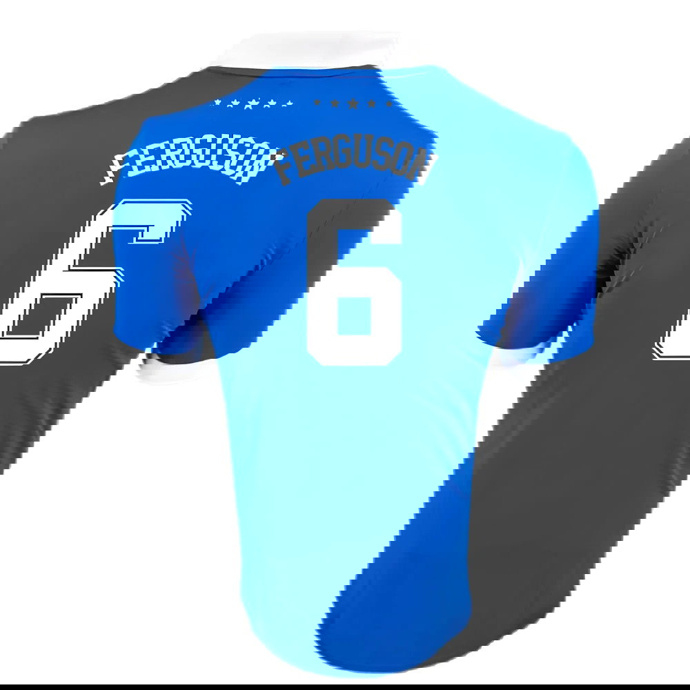 Rangers 2020-21 Special Edition Retro Shirt (4XL) (Very Good) (FERGUSON 6)