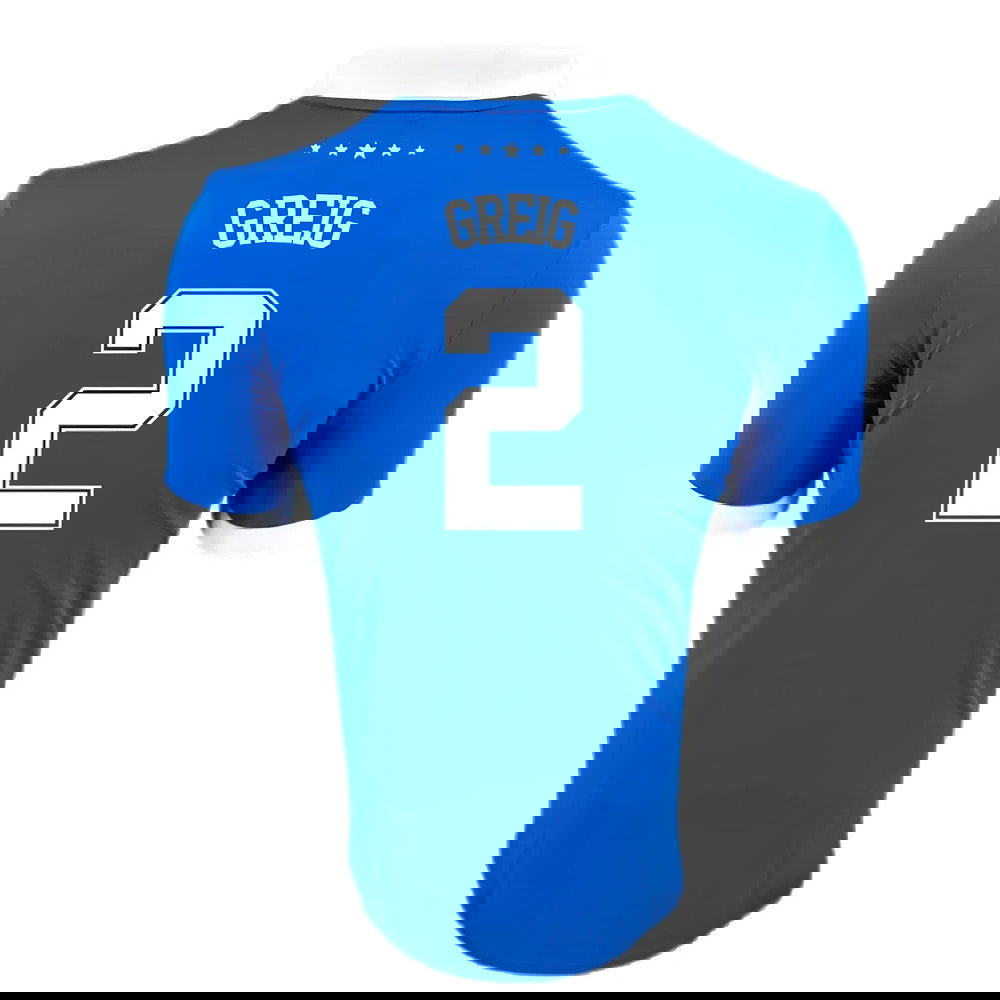 Rangers 2020-21 Special Edition Retro Shirt (4XL) (Very Good) (GREIG 2)