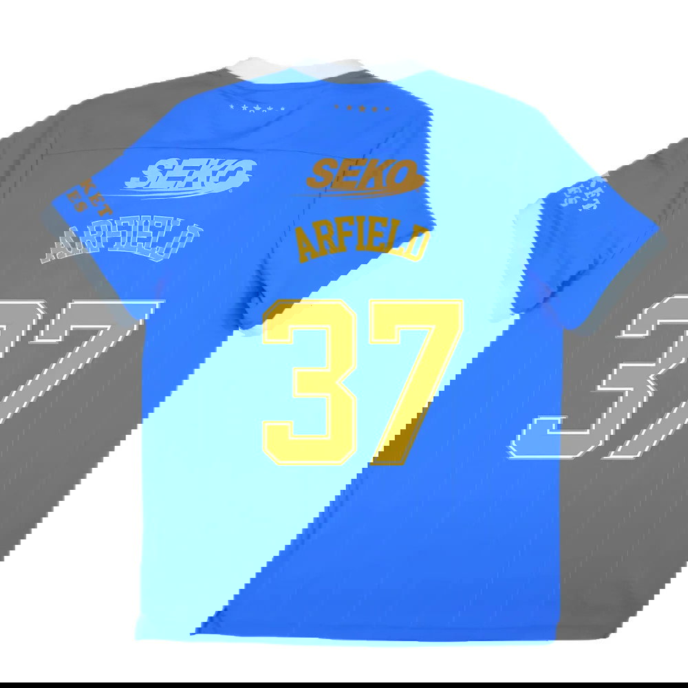 Rangers 2021-22 Home Shirt (4XL) (Mint) (ARFIELD 37)