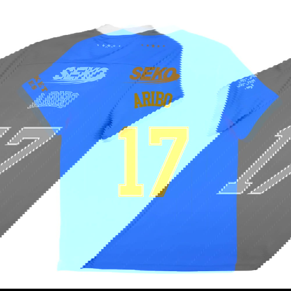 Rangers 2021-22 Home Shirt (4XL) (Mint) (ARIBO 17)