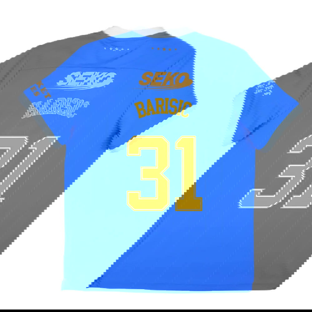 Rangers 2021-22 Home Shirt (4XL) (Mint) (BARISIC 31)