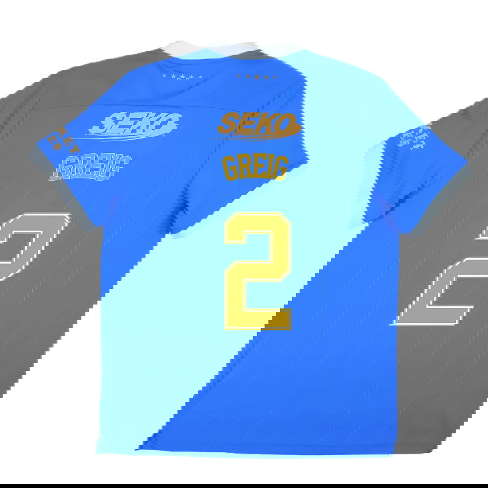 Rangers 2021-22 Home Shirt (4XL) (Mint) (GREIG 2)
