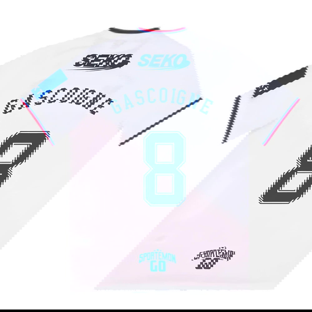 Rangers 2022-23 Away Shirt (M) (GASCOIGNE 8) (Mint)