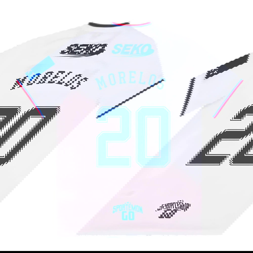 Rangers 2022-23 Away Shirt (M) (MORELOS 20) (Mint)