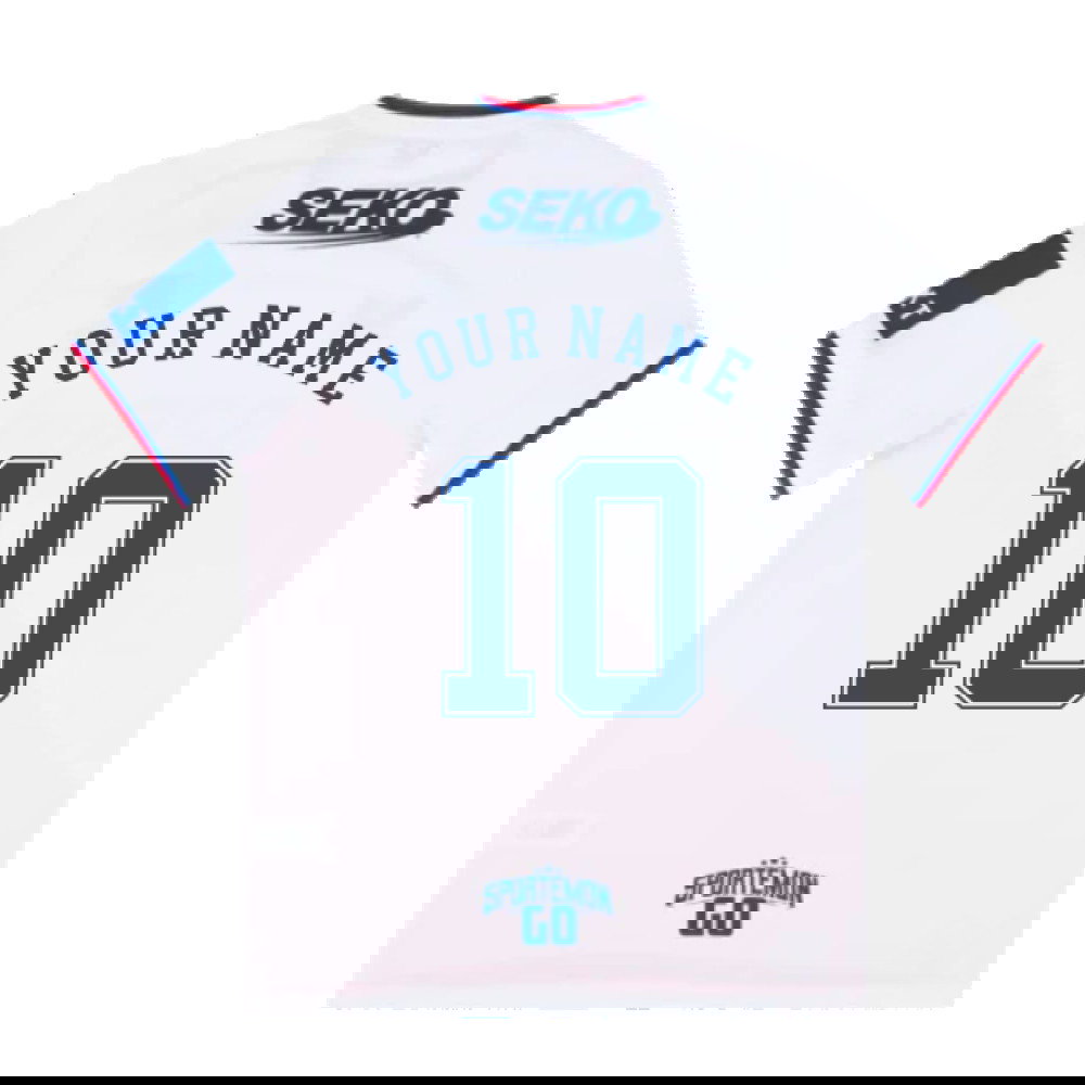 Rangers 2022-23 Away Shirt (M) (Your Name 10) (Mint)