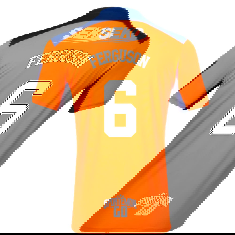 Rangers 2022-23 Third Shirt (M) (Mint) (FERGUSON 6)