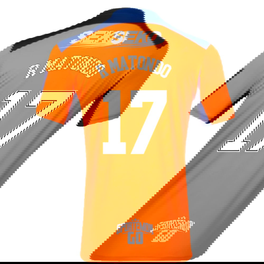 Rangers 2022-23 Third Shirt (M) (Mint) (R MATONDO 17)