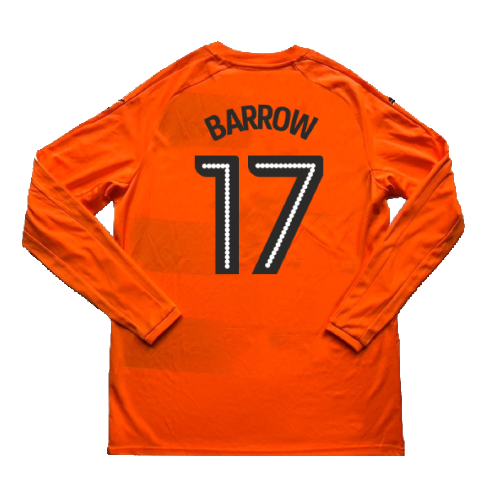 Reading 2017-18 Long Sleeve Away Shirt ((Very Good) L) (Barrow 17)
