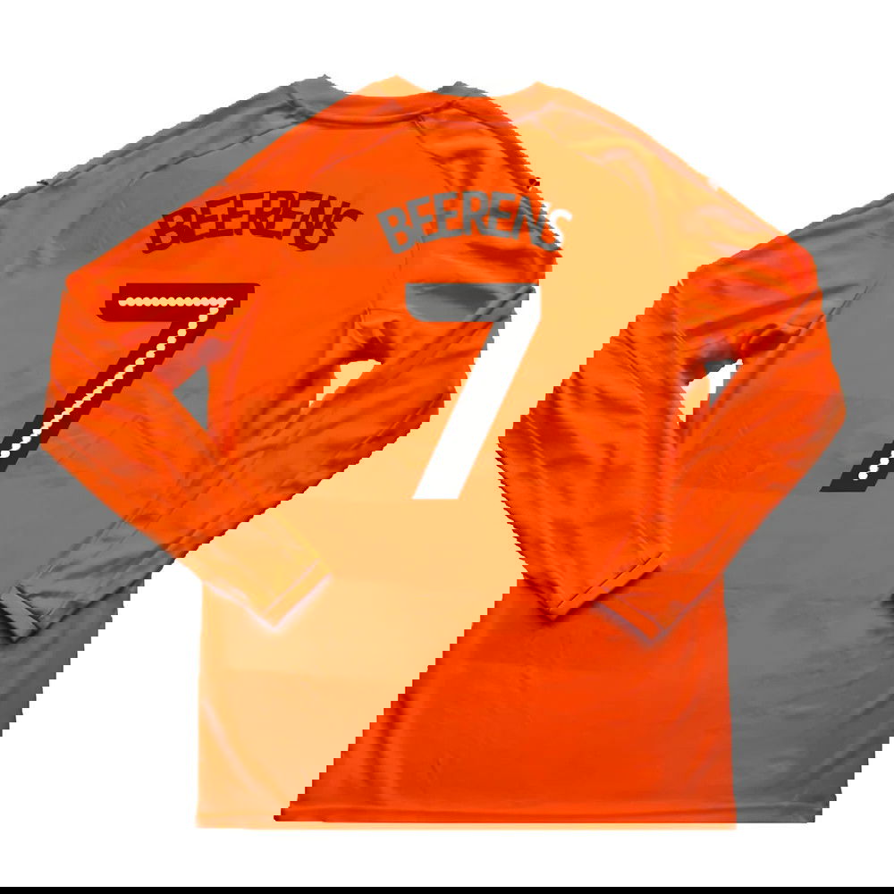 Reading 2017-18 Long Sleeve Away Shirt ((Very Good) L) (Beerens 7)