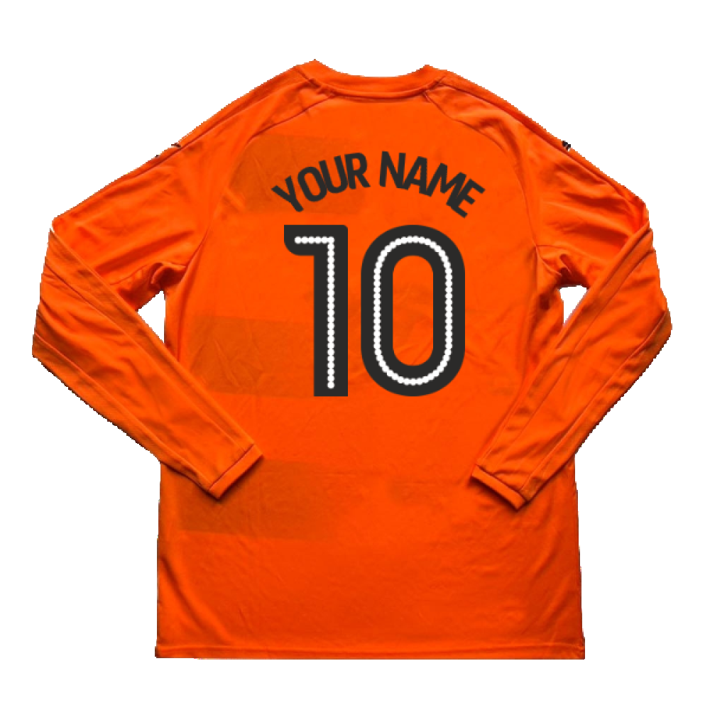 Reading 2017-18 Long Sleeve Away Shirt ((Very Good) L) (Your Name)