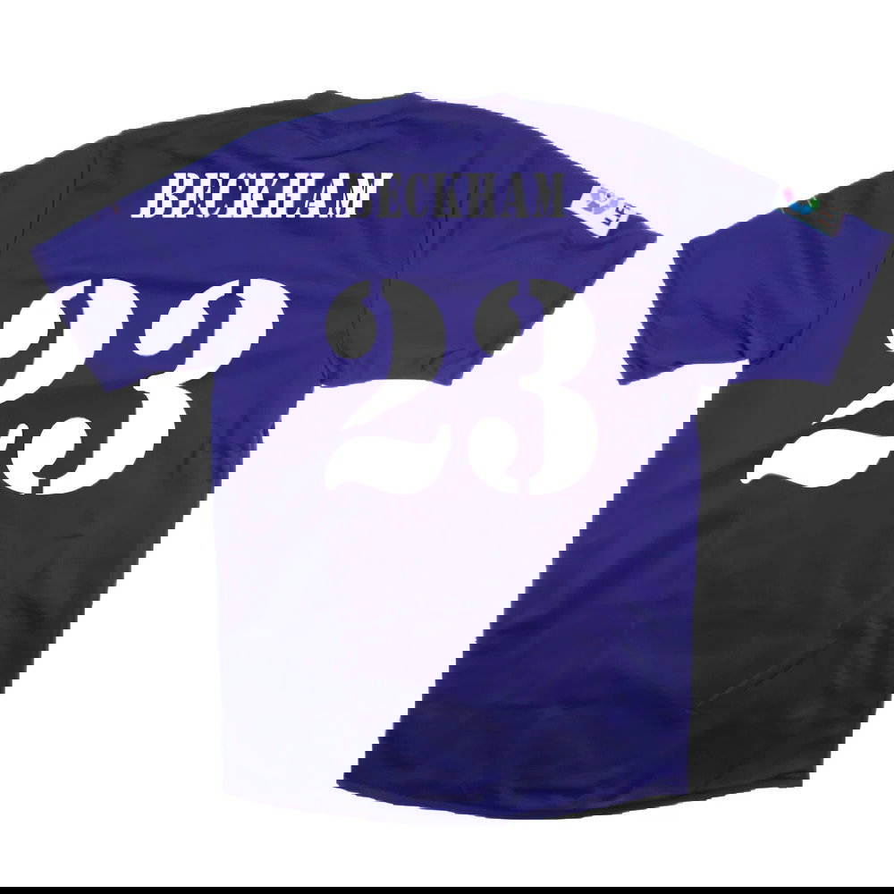 Real Madrid 2001-02 Anniversary Third Shirt (S) (Excellent) (Beckham 23)