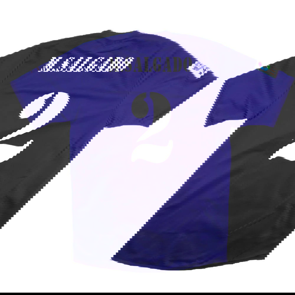 Real Madrid 2001-02 Anniversary Third Shirt (S) (Excellent) (M.Salgado 2)