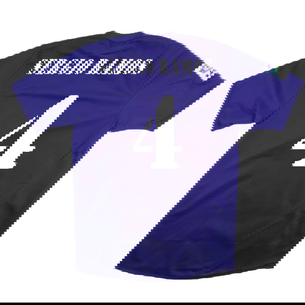 Real Madrid 2001-02 Anniversary Third Shirt (S) (Excellent) (Sergio Ramos 4)
