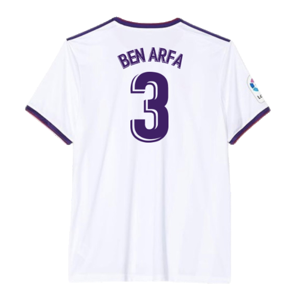 Real Valladolid 2019-2020 Home Shirt - Sponsorless (S) (BNWT) (Ben Arfa 3)