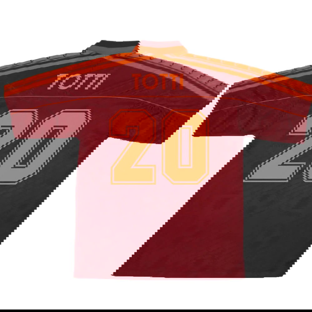 Roma 1995-96 Home Shirt (Good) (Totti 20)