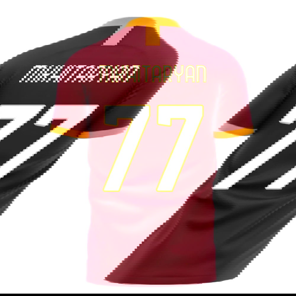 Roma 2025-2026 Home Concept Football Kit (Libero) (MKHITARYAN 77)