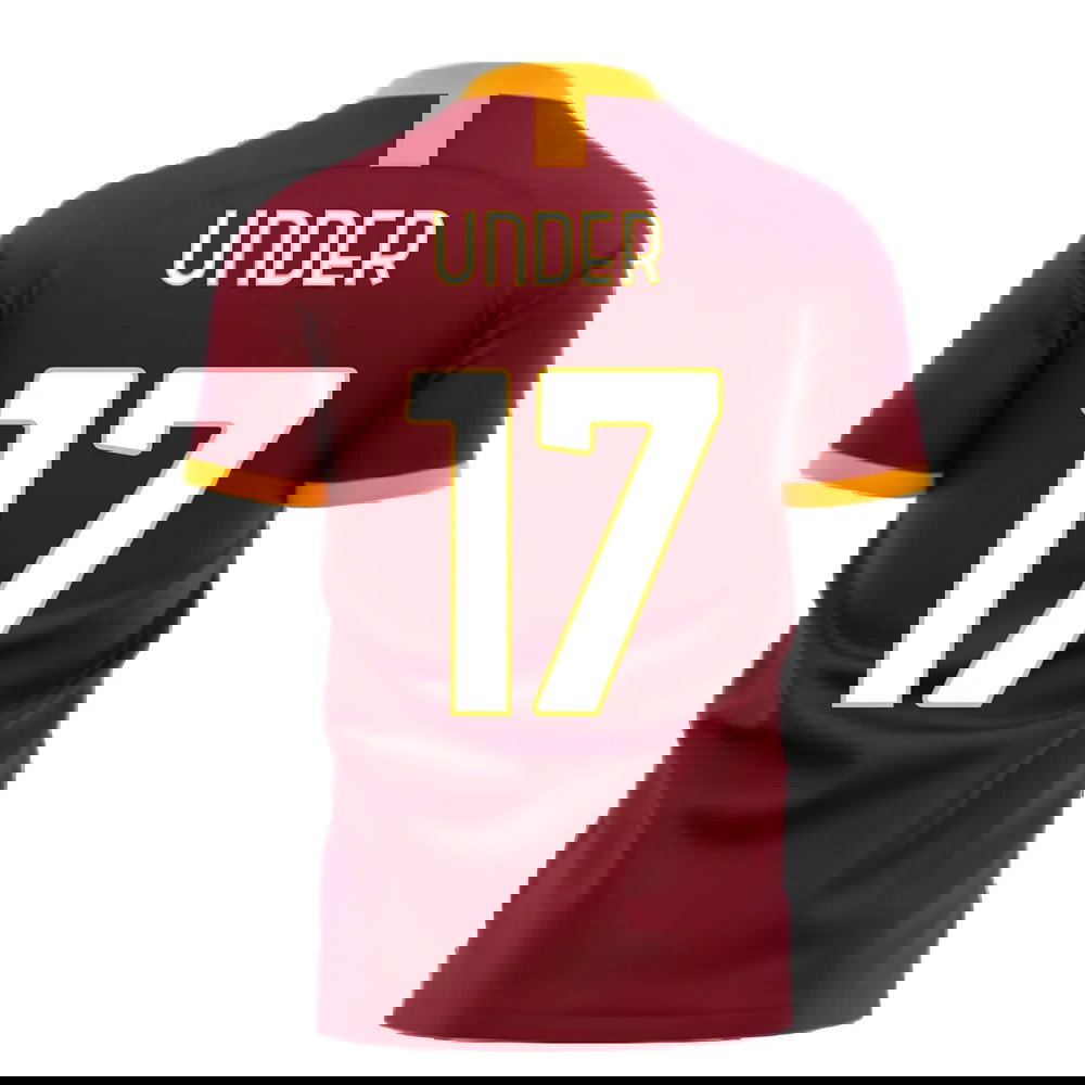 Roma 2025-2026 Home Concept Football Kit (Libero) - No Sponsor (UNDER 17)