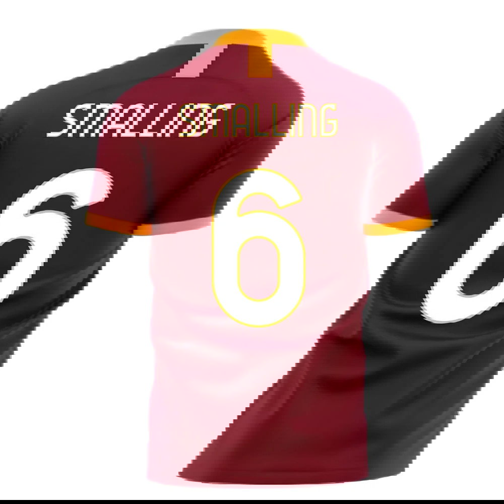 Roma 2025-2026 Home Concept Football Kit (Libero) (SMALLING 6)