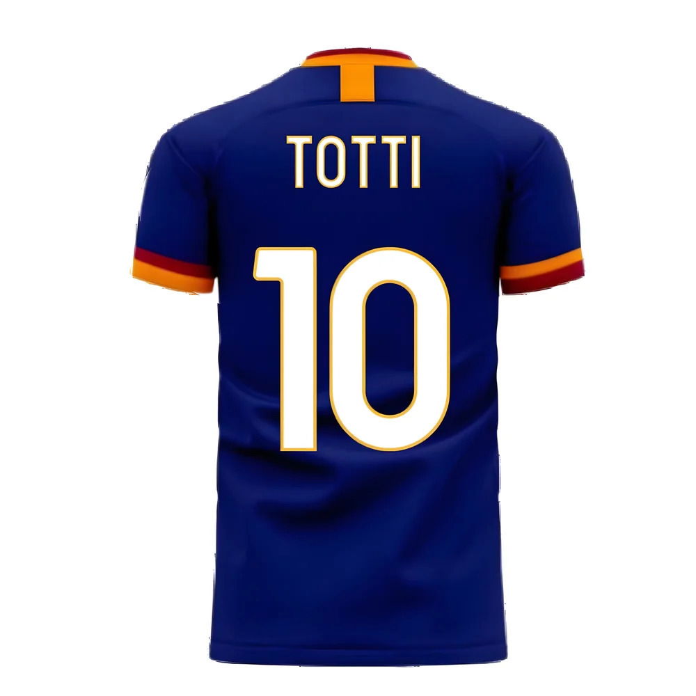  Roma 2025-2026 Third Concept Football Kit (Libero) (TOTTI 10) - Baby