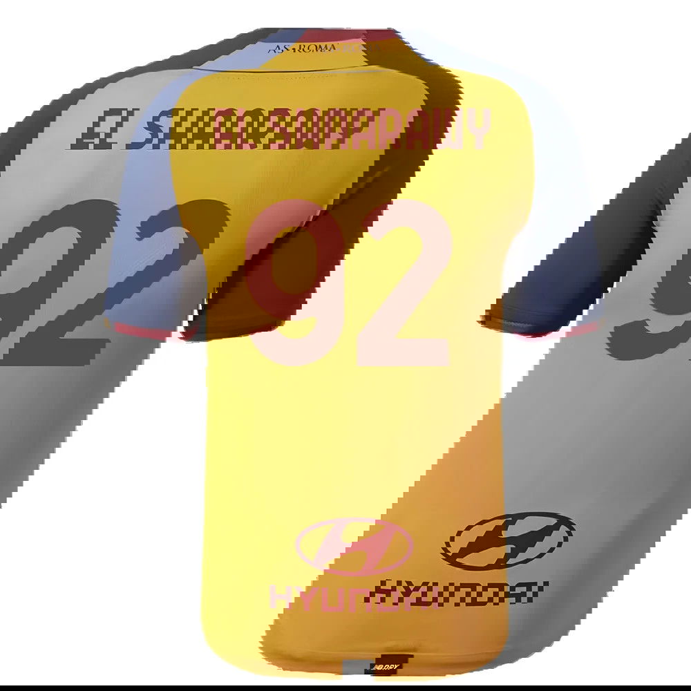 Roma 2021-22 Third Shirt ((Excellent) S) (EL SHAARAWY 92)