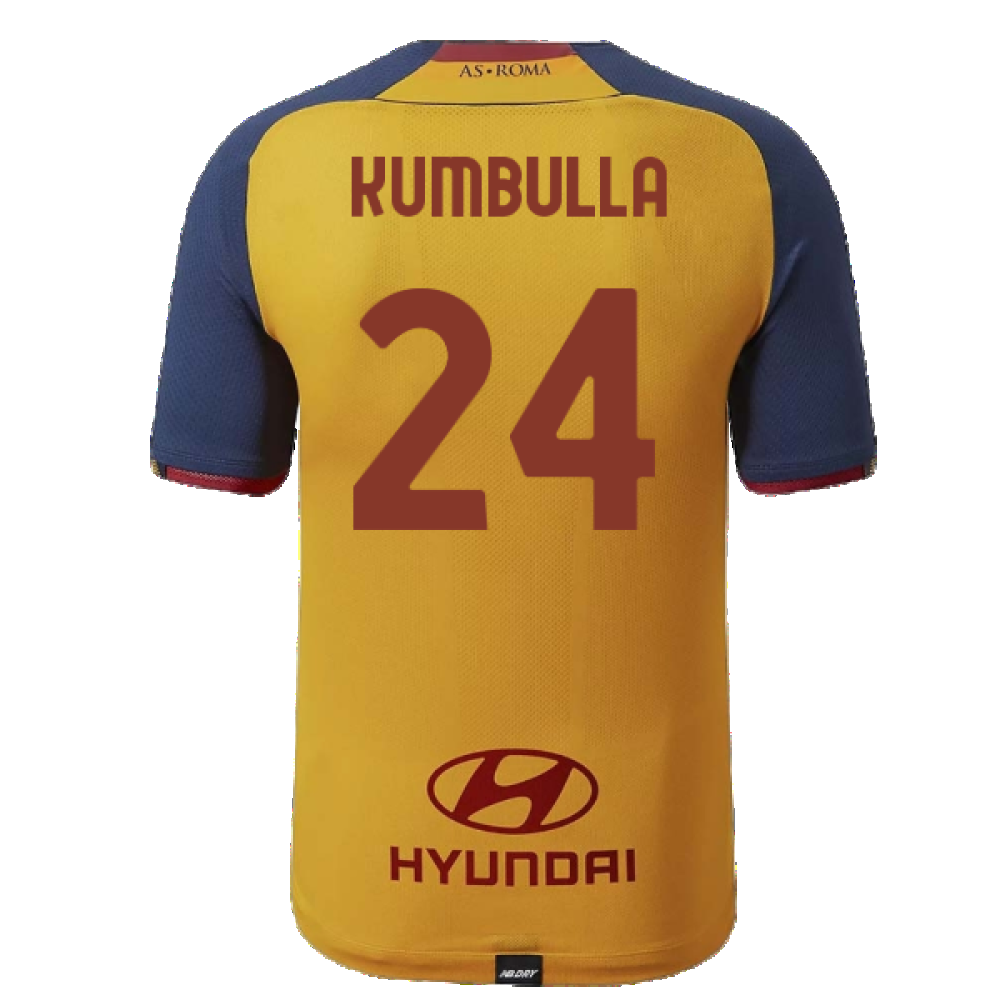 Roma 2021-22 Third Shirt ((Excellent) S) (KUMBULLA 24)