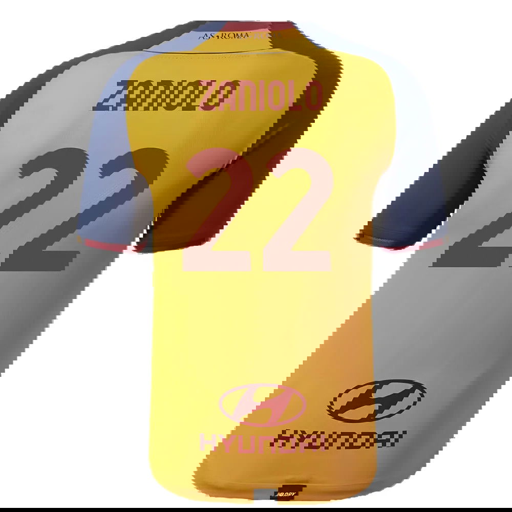 Roma 2021-22 Third Shirt ((Excellent) S) (ZANIOLO 22)