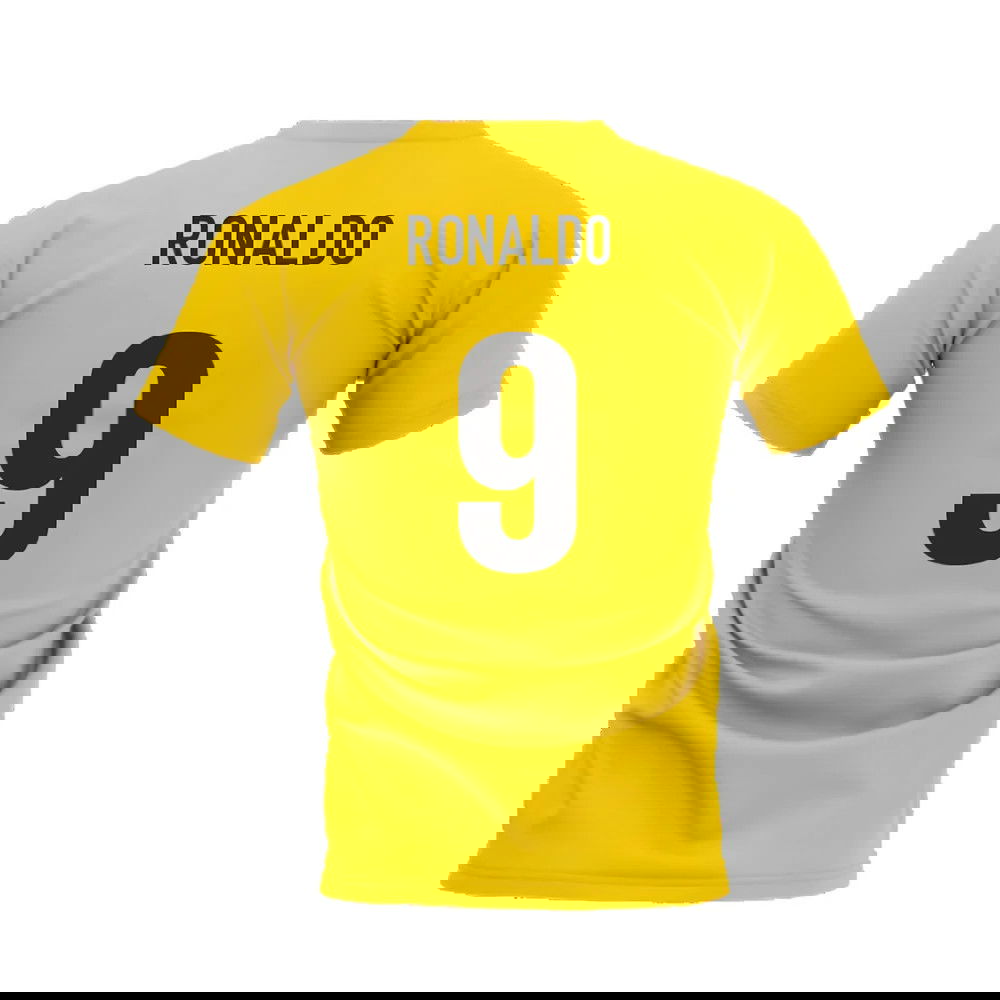 Ronaldo R9 Legend T-Shirt (Yellow) (Ronaldo 9)