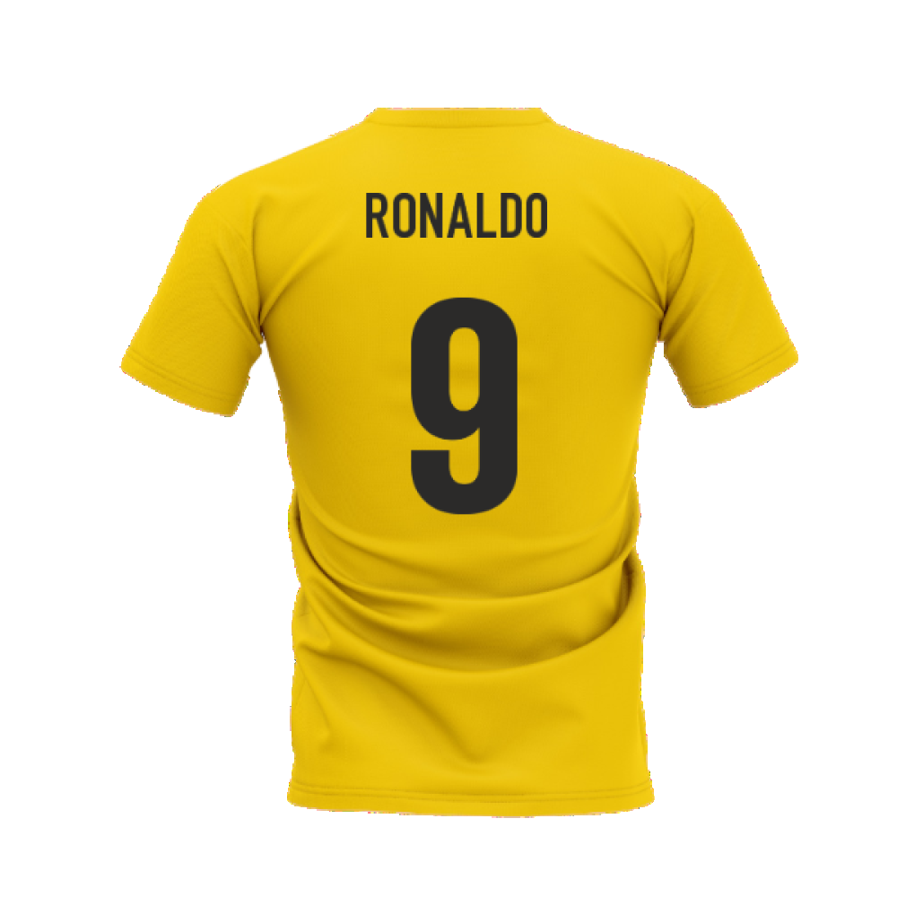 Ronaldo R9 Legend T-Shirt (Yellow) (Ronaldo 9)