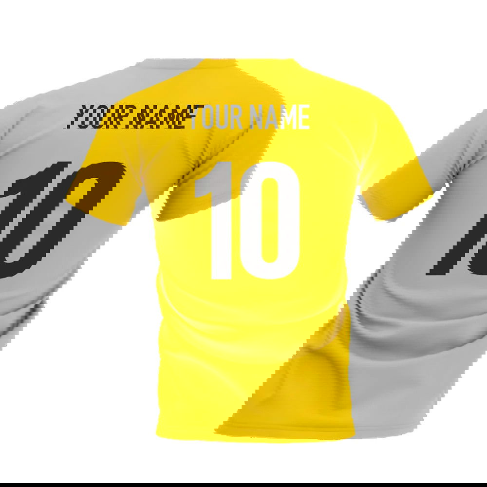 Ronaldo R9 Legend T-Shirt (Yellow) (Your Name)