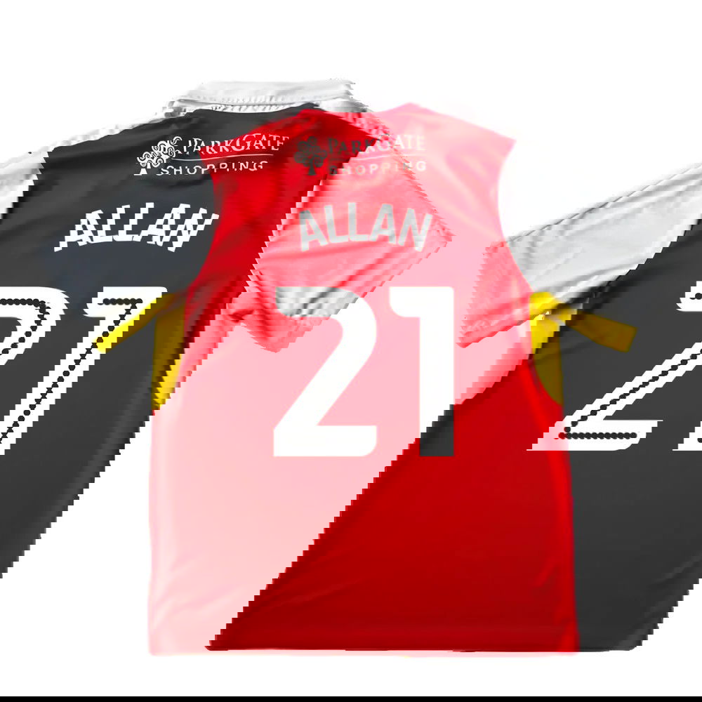 Rotherham 2016-17 Home Shirt ((Good) XL) (Allan 21)